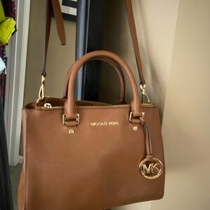 Michael Kors Tan Leather Handbag